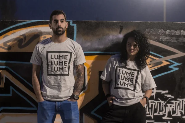 Camiseta Lume Gris - Imagen 4